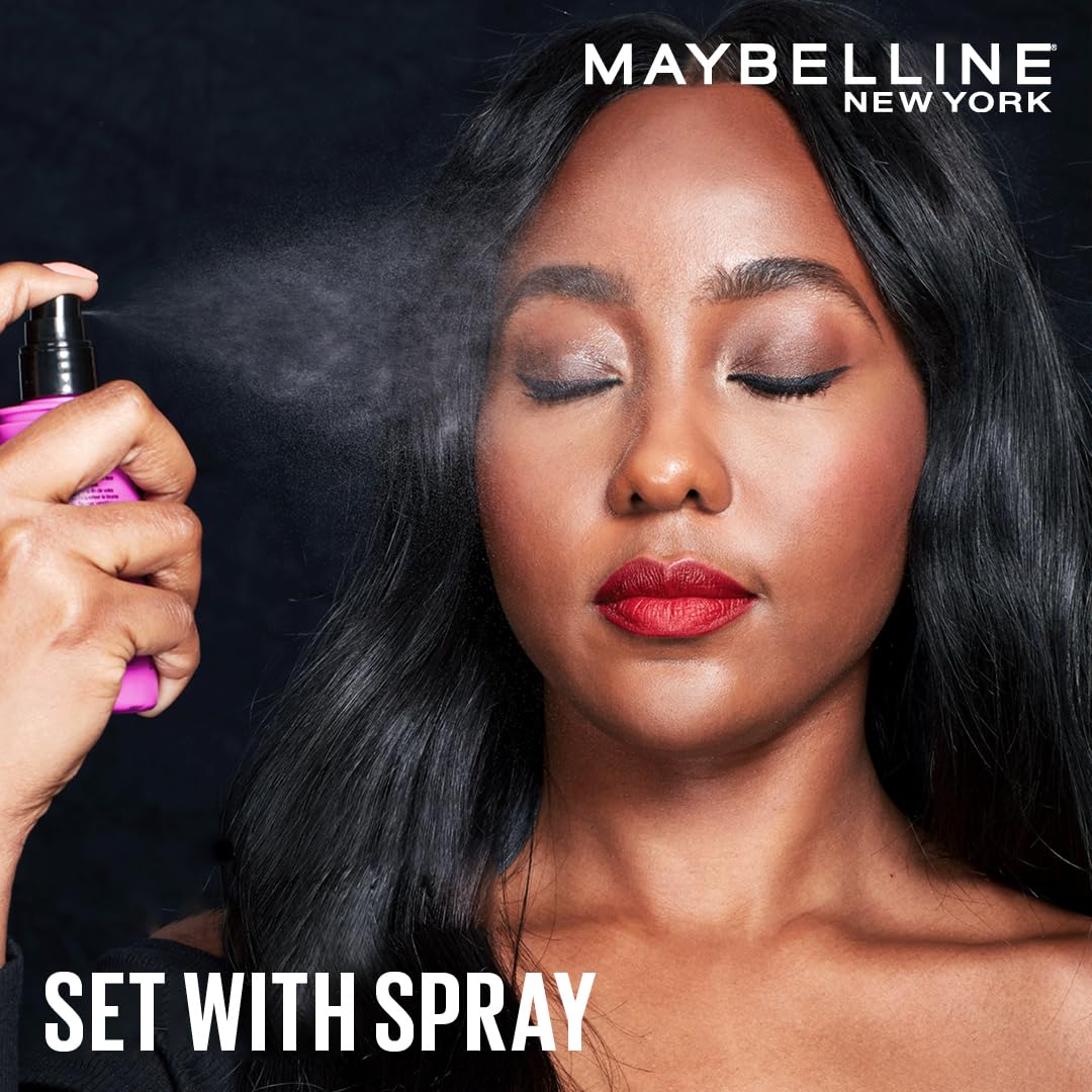 Maybelline New York - Fijador De Maquillaje Lasting Fix Spray, Transparente, Vanilla, 100 Mililitro