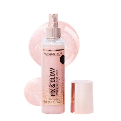 Revolution Spray Fijador Fix & Glow, 100ml, el embalaje puede variar