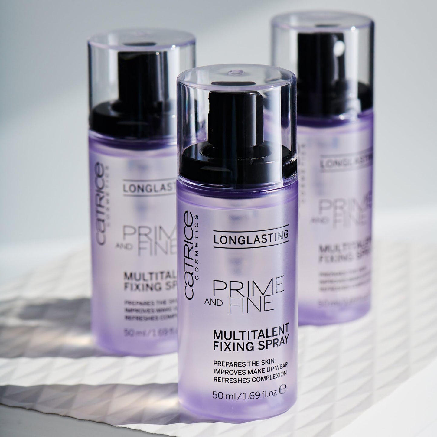 Catrice Prime And Fine spray fijador multitalento, de larga duración (50ml)