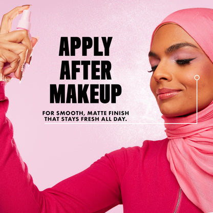 NYX PROFESSIONAL MAKEUP, Marshmellow Setting Spray, Fijador de Maquillaje con Acabado Mate, que No Transfiere y Prolonga la Duración del Maquillaje hasta 16H, 60 ml